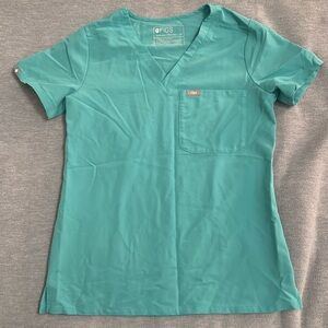 Women’s Surgical Green Catarina - One-Pocket Scrub Too